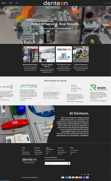 Welcome to the New Denteon Website – Your Hub for Dental Mill Repair and More!