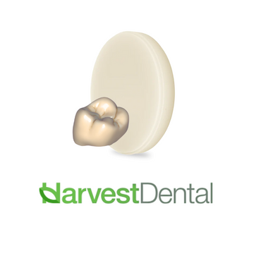 Harvest Dental PMMA disc, a versatile material for temporary dental restorations.